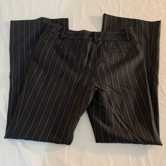 New Generation The Day's Black and White Pinstripe Wide Leg Pants - Picture 5 of 12